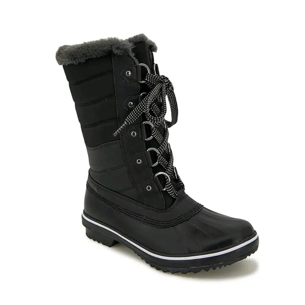 JBU Women's Chilly Water Resistant Winter Duck Boot 10M